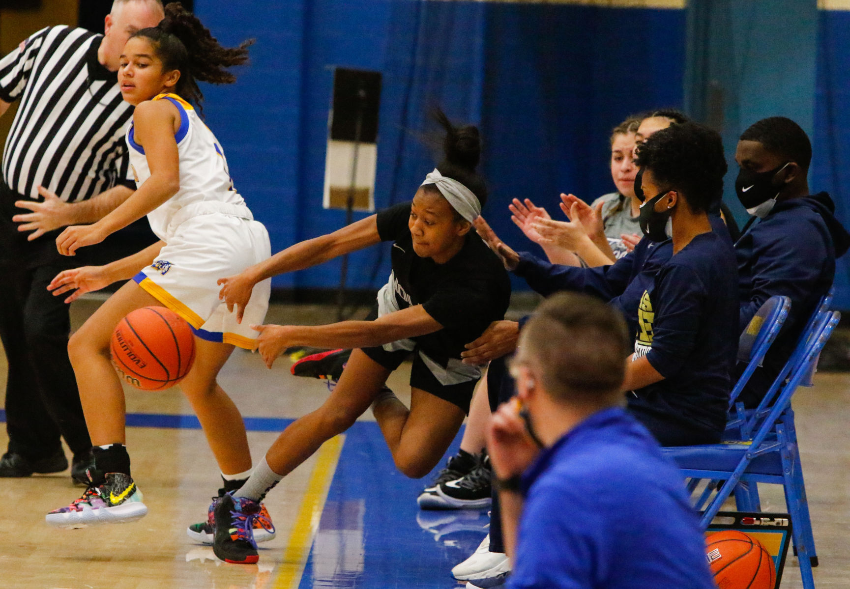 Bishop Noll at Highland girls basketball